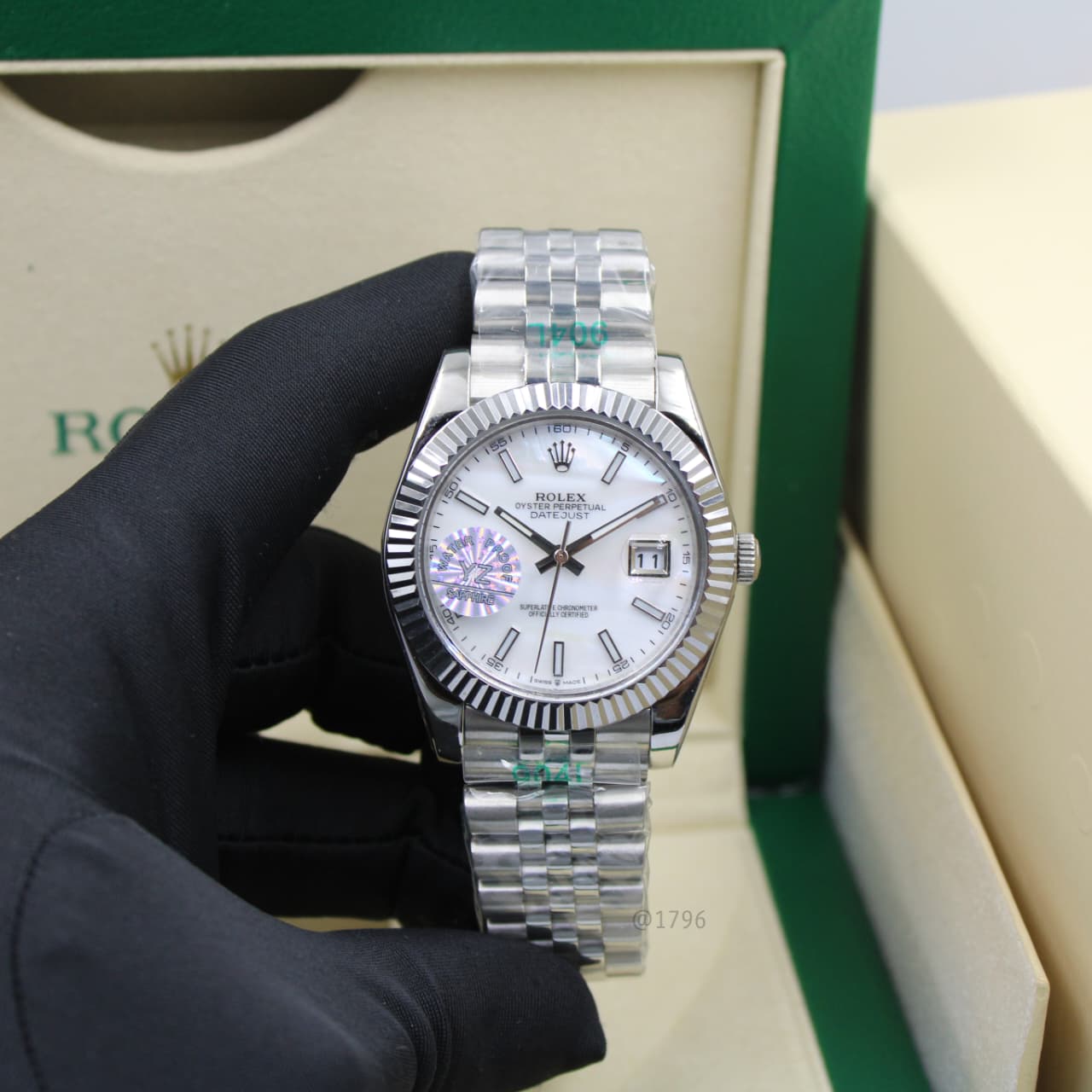Rolex Datejust 36 (White Mother-of-Pearl Dial, Oystersteel)