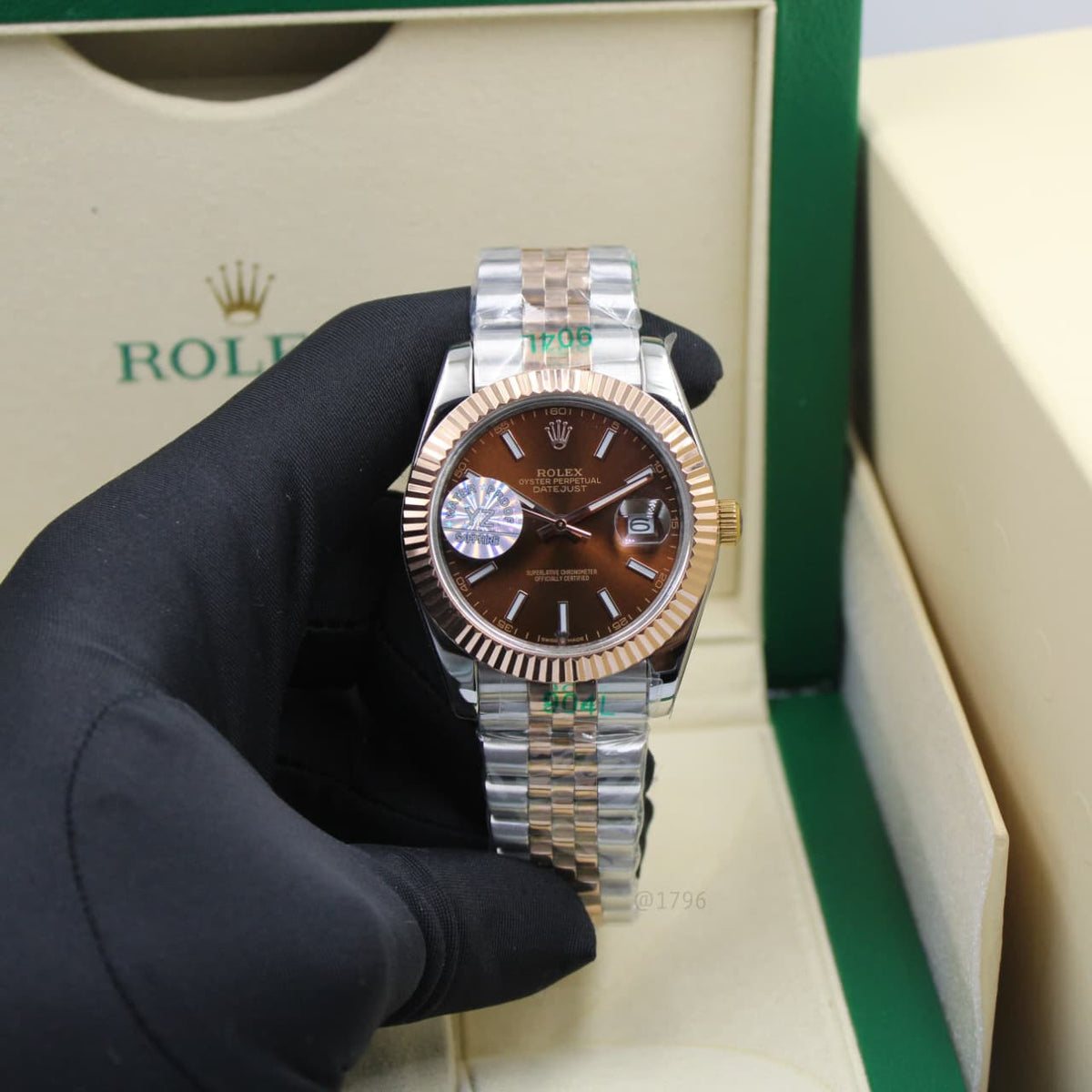 Rolex Datejust 36 (Chocolate Dial, Two-Tone Oystersteel and Everose Gold)