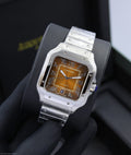 Cartier Santos de Cartier Large Model (Brown Dial)