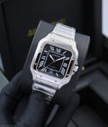 Cartier Santos de Cartier Large Model (Black Dial)
