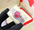 Omega Constellation Quartz 24mm (Pink Dial)