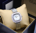 Chopard L'Heure du Diamant (Mother of Pearl Dial with Cushion-Shaped Diamond Bezel)