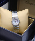 Chopard St. Moritz 24mm (Mother of Pearl Dial with Diamond Bezel & Roman Numerals)