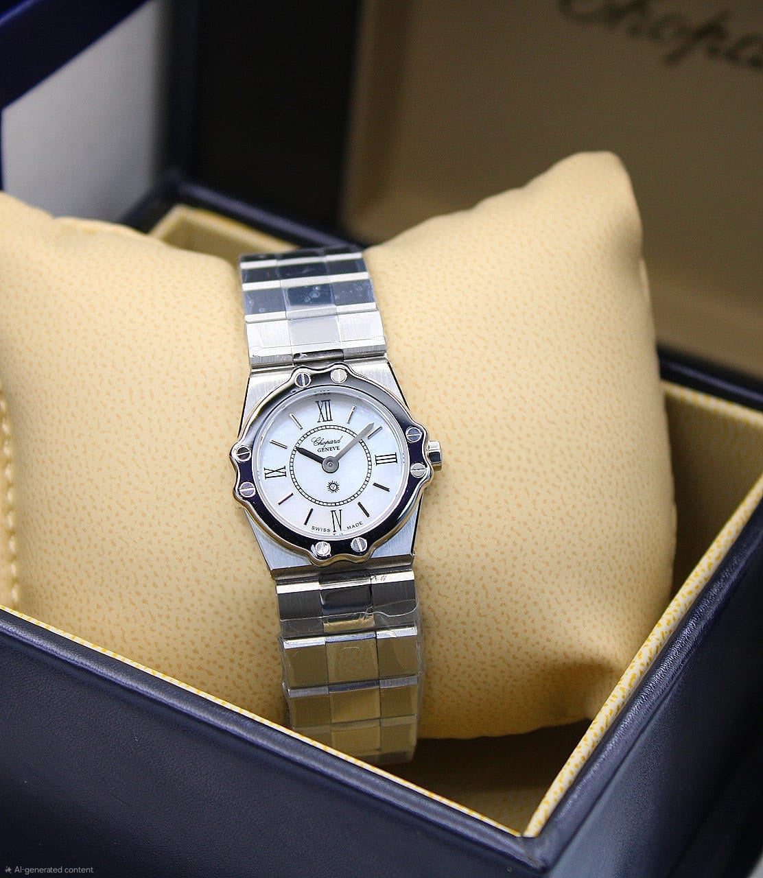Chopard St. Moritz 24mm (White Dial with Roman Numerals)