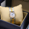 Chopard St. Moritz 24mm Two-Tone (Mother of Pearl Dial with Diamond Bezel & Hour Markers)