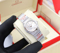 Omega Constellation Quartz (Silver / Rose Gold Accents)