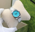 Gucci G-Timeless Cushion Diamond (Turquoise / Tiffany Blue)