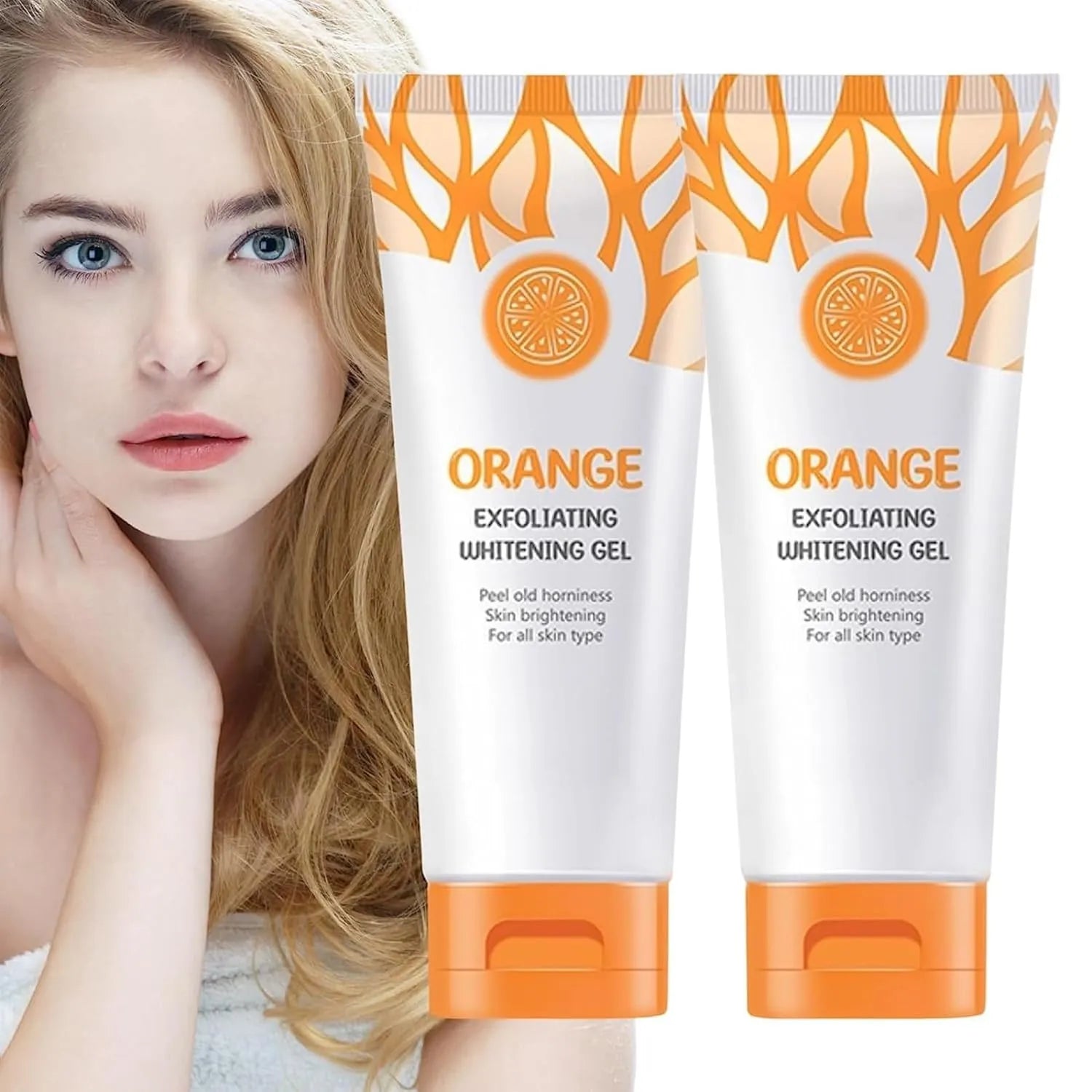 Orange Exfoliating Gel for Face & Body