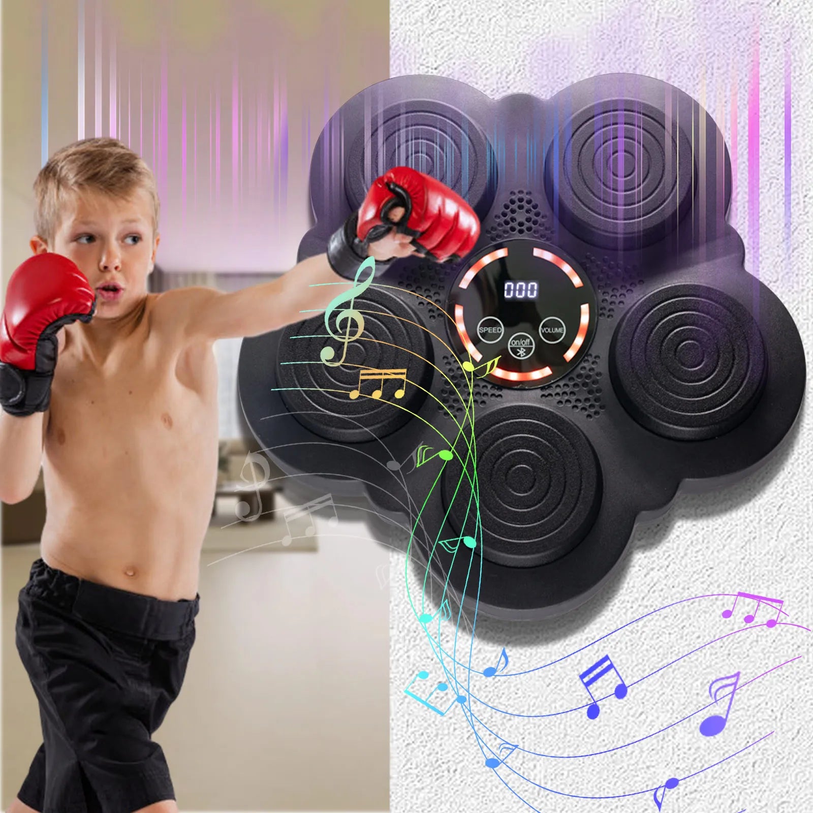 Rechargeable Boxing Machine With Speaker
