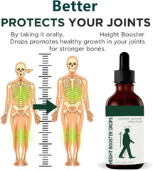 Medicare Height Booster Drops,height Plant Extract High Oil for Adolescent Bone Growth