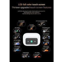 Wireless Bluetooth Earphones with Touch Screen